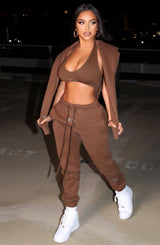 Pantaloni Luxe Ivy Cioccolato