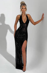 Abito Maxi Jacqueline Nero