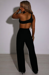 Pantaloni Jadae Nero