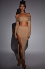 Vestito Jana Top in Oro Sparkle