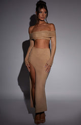 Vestito Jana Top in Oro Sparkle