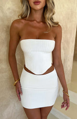 Top Jaz Bianco Donna