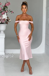 Abito da donna Jennifer Midi Rosa