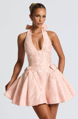 Abito Jocelyn Mini in Pesca