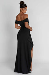 Abito Maxi Nero Elegante