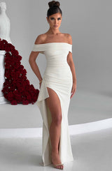 Abito Maxi Joyce - Colore Avorio