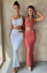 Top Kaela Rust Maglione Donna