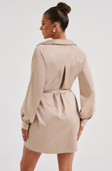 Abito Mini Champagne