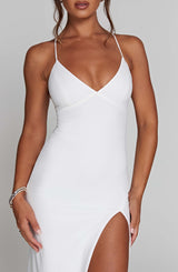 Abito Kiana Midi Bianco