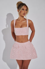 Minigonna Rosa Kiri - Donna