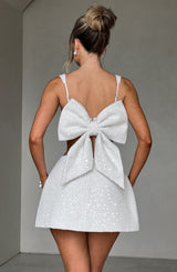 Gonna Minima Kiri in Avorio