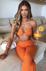 Pantaloni Arancioni Kyana