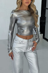 Maglia Kyranni in Gunmetal