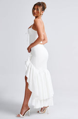 Gonna Maxi Avorio - Moda Esclusiva