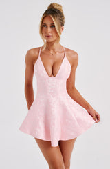 Abito da spiaggia Leila in rosa