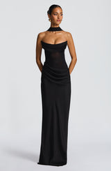 Liora Maxi Dress - Black