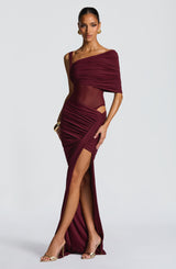 Lisette Bodysuit - Cherry Lacquer