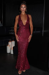 Abito Maxi Lorena - Fodera di Vino