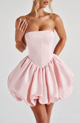 Abito Mini Lotus Rosa