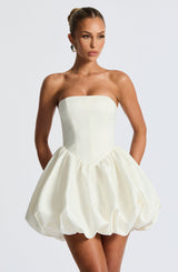 Vestito Mini Lotus Ivory