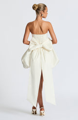 Vestito Mini Lotus Ivory