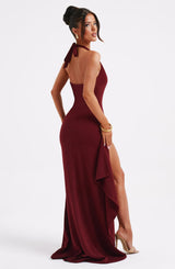 Abito Maxi Luella Rosso Burgundy