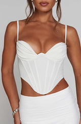 Corsetto Bianco Donna