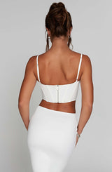 Corsetto Bianco Donna