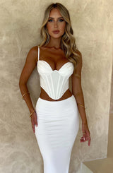 Corsetto Bianco Donna