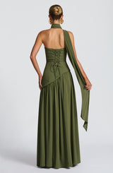 Essenza Maxi Dress - Khaki