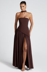 Maliyah Maxi Dress Plum