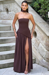 Maliyah Maxi Dress Plum