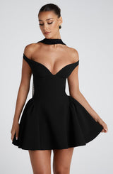 Abito Mini Nero Donna