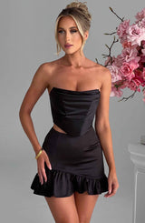 Corsetto Maura Nero - Top Esclusivo