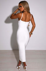 Abito Maxi Mayra Bianco in Design Esclusivo Babyboo