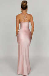 Abito Maxi Rosa Blush
