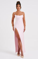 Abito Misha Maxi Rosa