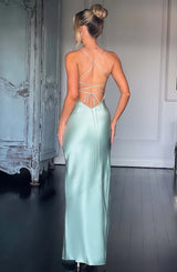 Abito Maxi Misha in Sage