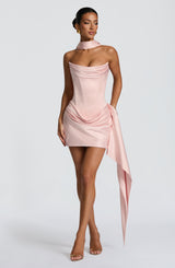 Mona Mini Dress - Blush
