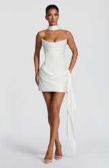 Mona Mini Dress - Ivory