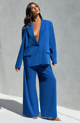 Giacca oversize blu Noa