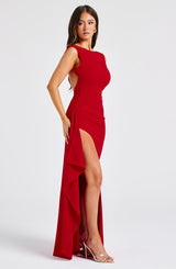 Abito Maxi Pandora Rosso