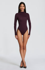 Pearson Bodysuit - Plum