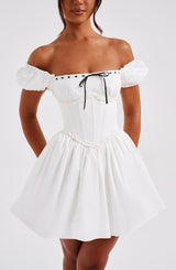 Abito Penelope Mini Nero/Bianco