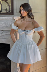 Abito Penelope Mini Nero/Bianco