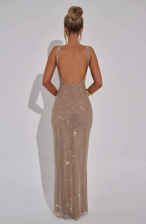 Abito Maxi Petra Oro