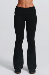 Pantaloni Portia Knit Nero
