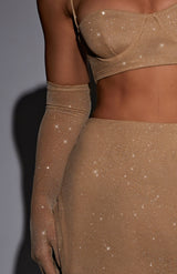 Posie Top Oro Scintillante Donna