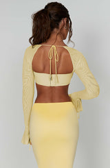 Top Priscilla Limone