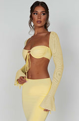 Top Priscilla Limone